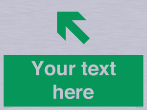 Custom Safe condition: Green Up left arrow